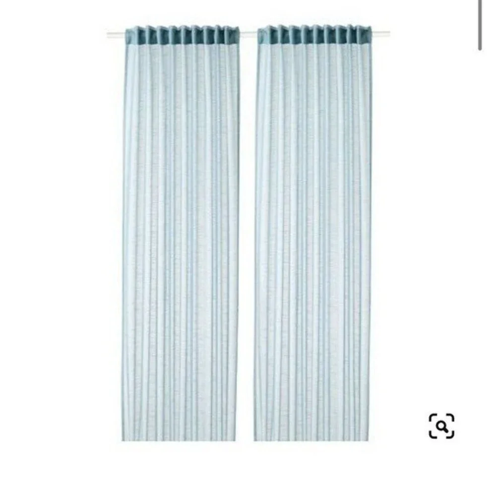 Ikea GJERTRUD Sheer curtains 1 pair 57x98